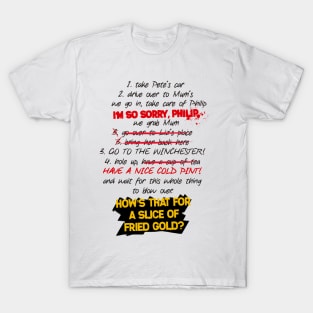 Shaun's Checklist T-Shirt